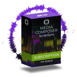 Media Composer ScriptSync 1Y Subscription RENEW
