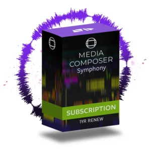 Media Composer Symphony 1Y Subsrciption RENEW