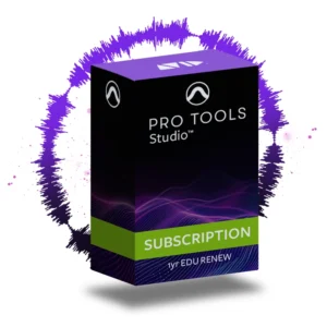 ProTools Studio 1yr Subscription EDU RENEW