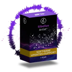 Sibelius Artist 1-Years Software Updates+Support