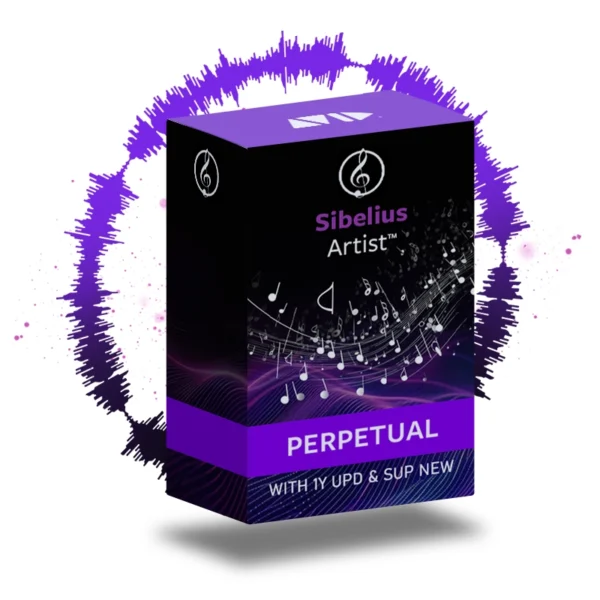 Sibelius Artist Perpetual with 1Y UPD & Sup NEW