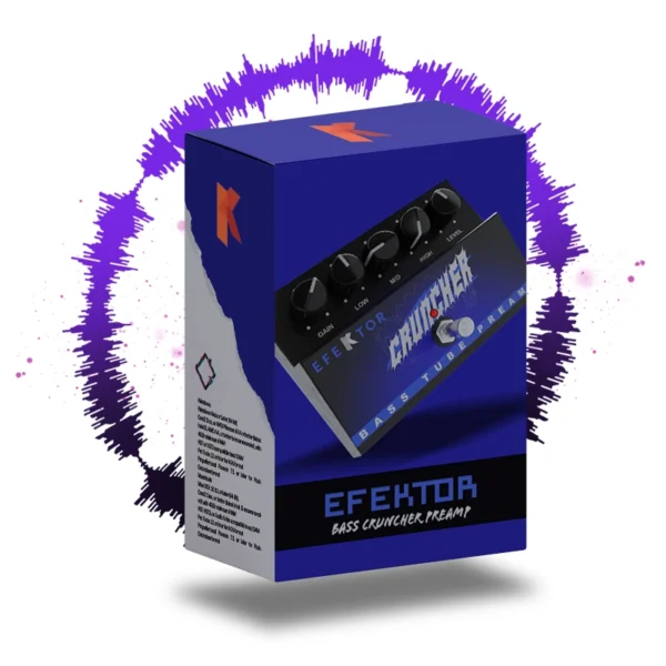 Kuassa Efektor Bass Cruncher Preamp Kuassa Efektor Bass Cruncher Preamp