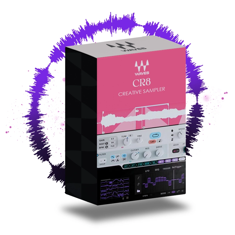Waves CR8 Creative Sampler - HZ Music Latin | Audio plugins deals